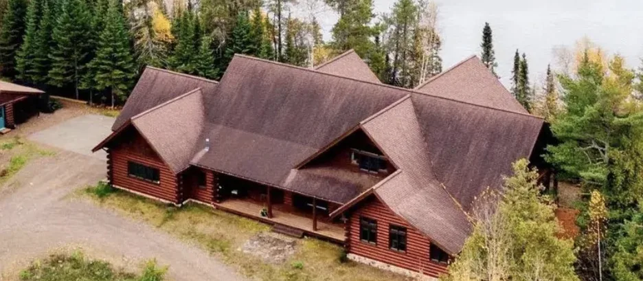 Benwalden cabin on the Gunflint Trail