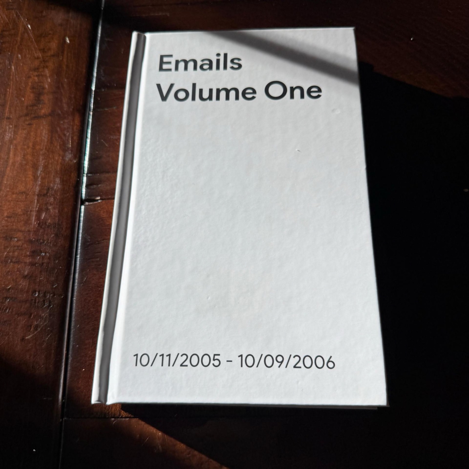 Emails Volume One